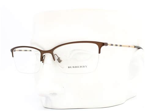 burberry be3112|Burberry semi rimless eyeglasses.